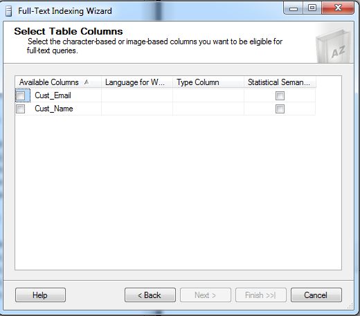 create another index